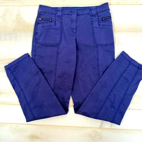 Chico's Denim - Chico’s So Slimming Purple Slim Style Pocket Jeans, Sz 00 (XS)